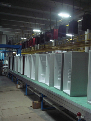 High Efficiency Refrigerator Final Assembly Line Speed Controlled By Frequency Variation