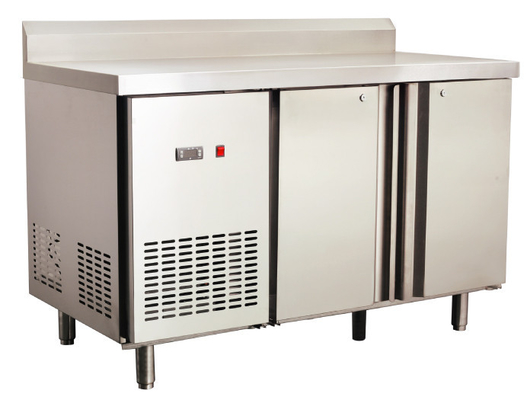 225L Two Door Undercounter Refrigerator Freezer With Low Consumption , 1355 x700x850