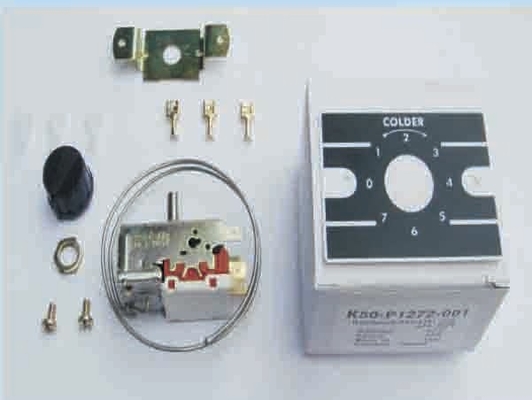 600mm Sensing Element Length Straight Freezer Thermostats Ranco K series thermostat K50-P1272