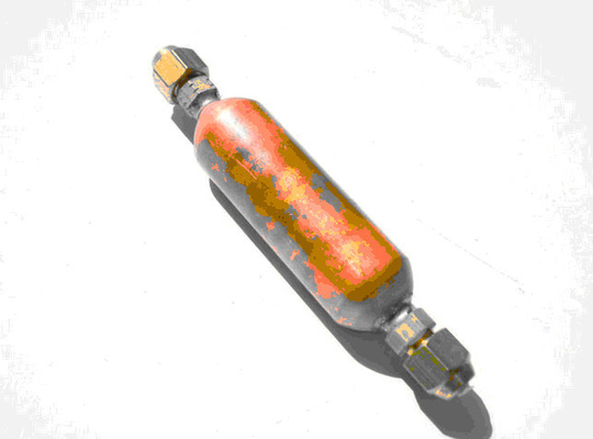 Copper freezer filter drier Refrigerator Freezer Part with nuts for refrigerators, freezer