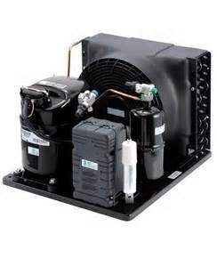 HERMETIC R404A BACK PRESSURE TECUMSEH REFRIGERATION CONDENSING UNIT FOR SOFTDRINK SHOWCASE