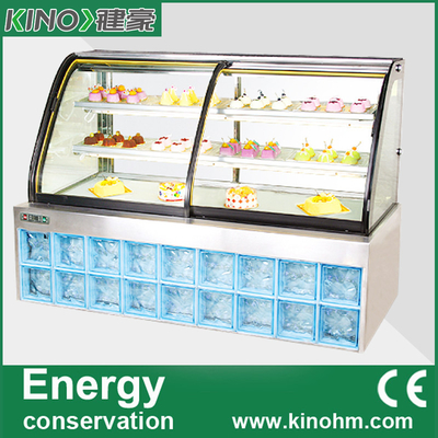 China factory, commercial showcase, pastry display cabinet showcase,cake display freezer