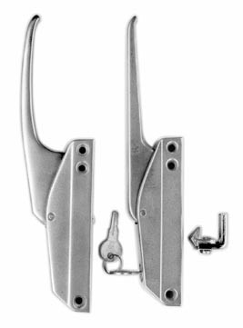 Custom freezer door latches for cold storage, refrigerators, ovens, refrigerated counters