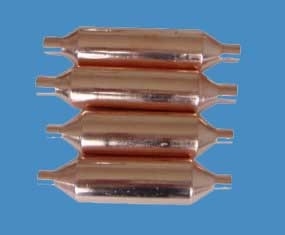 Customised 25GR 30GR 35GR Copper Filter Receiver Drier Accumulator In Refrigeration