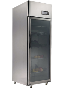 600x800x1930 Single Door Commercial Upright Refrigerators For Hotel , 400L