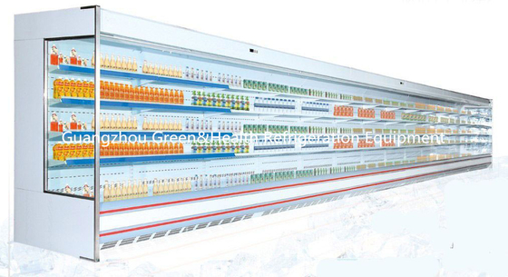 Blue 5 Tired Multideck Refrigerated Display Pansonic With Low Front