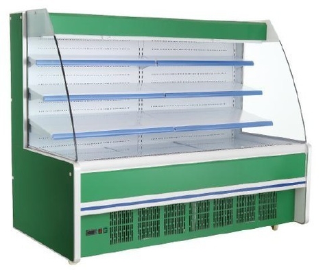 Upright Open Chiller Supermarket Showcase Dairy Display Multi deck Open Cooler