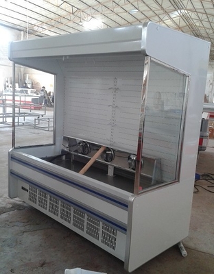 Customize Adjustable Multideck Open Chiller , Beverage Drinks Coolers For Store