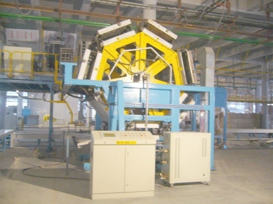 Household Appliance Refrigerator Assembly Line Rotary Door Panel Foaming Line