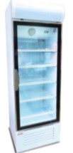 Beverage Display Cooler Commercial Refrigerator Freezer Two Doors