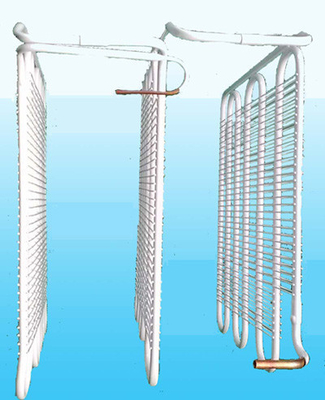 Wire Tube Weld Refrigeration Evaporators For Chiller And Heaters