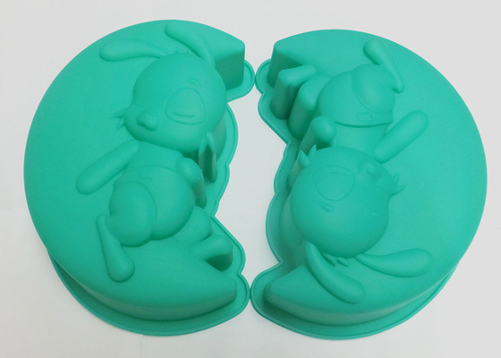 Oven / Microwave/ Freezer novelty silicone cake molds , silicone baking trays
