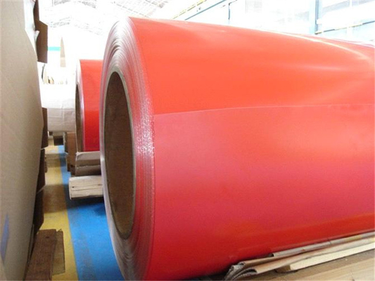 DX52D+Z PPGL Prepainted Galvalume Steel Coil / Sheet For Airport Freezer