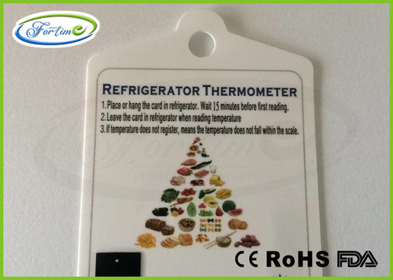 Heat-sensitive Fridge Freezer Thermometer Liquid Crystal Refrigerator Thermometer Strip
