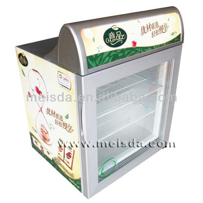 55L Mini Ice Cream Refrigerator, Ice Cream Display Freezer