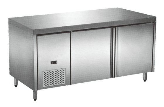 Commercial Kitchen Stainless Steel Under Counter Freezer OEM R134a