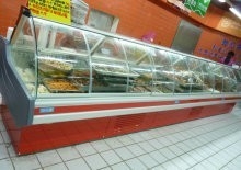 Self Contained Food Deli Display Refrigerator , Meat Display Counter Rear Counter