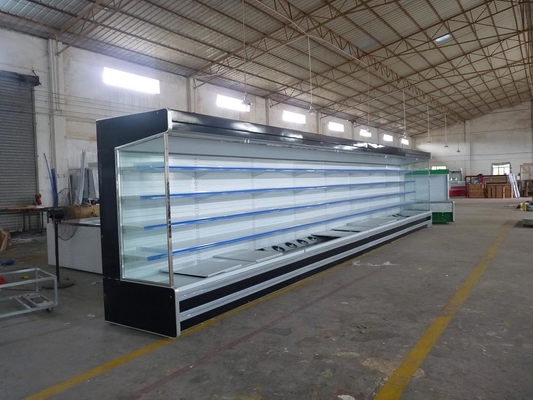 Supermarket Energy Saving Multideck Open Chiller / Open Face Cooler