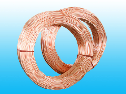 Copper Coated Steel Evaporator Tube 4.76 * 0.7 mm , Low Carbon Strip