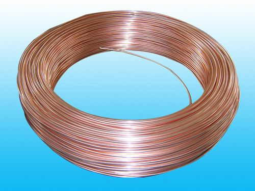 Copper Coated Steel Evaporator Tube 4.76 * 0.7 mm , Low Carbon Strip