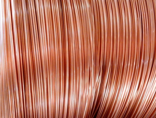 Copper Coated Steel Evaporator Tube 4.76mm × 0.65mm , Longitudinal