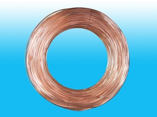Double Wall Steel Strip Air Conditioning Copper Tubing 4.76 * 0.5 mm