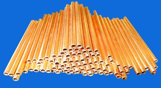Steel Tubes Air Conditioning Copper Tubing For Heat Exchanger 9.53 * 0.7mm
