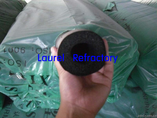 Air Condition Rubber Foam Insulation Tube Fireproof , Foam Pipe Insulation