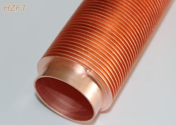 Integrated Finned Copper Tubing for Mine Coolers and Cooling Towers 55 mm