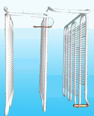 Electric Wire Tube Refrigeration Evaporators With 0.6mm Thickness