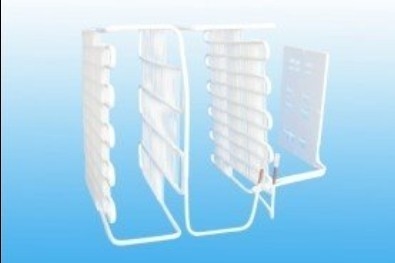 0.65mm , 0.7mm Electric Refrigeration Evaporators , Wire On Tube