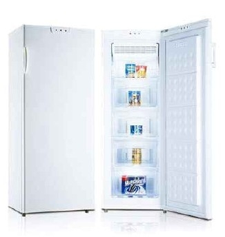 156L A+ Frost free (no frost freezer) upright freezer single door vertical freezer