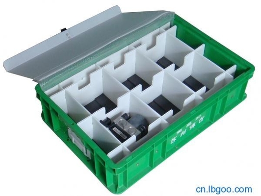 4mm 5mm 6mm Green Correx Box Collapsible Storage Boxes With Lids