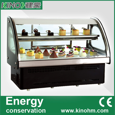 China factory,counter top cake showcase,pastry display refrigerator,Supermarket chiller