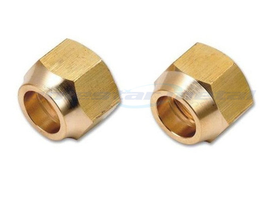Refrigeration Capillary Tube Fittings Straight Tap Connector Copper Tube Diameter 1/8&quot;