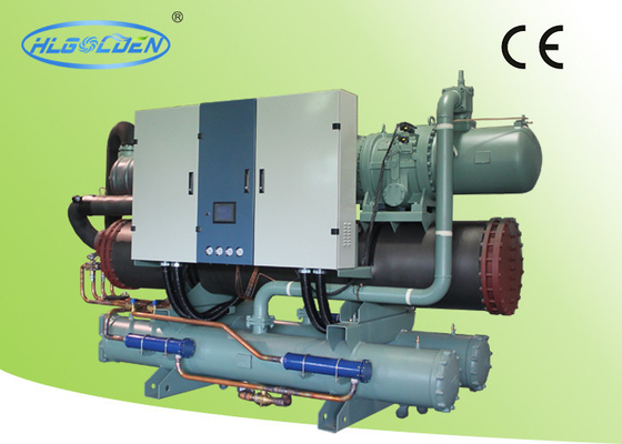 Large Capacity Modular Chillers Screw Type Water Chiller , R22 Refrigerant