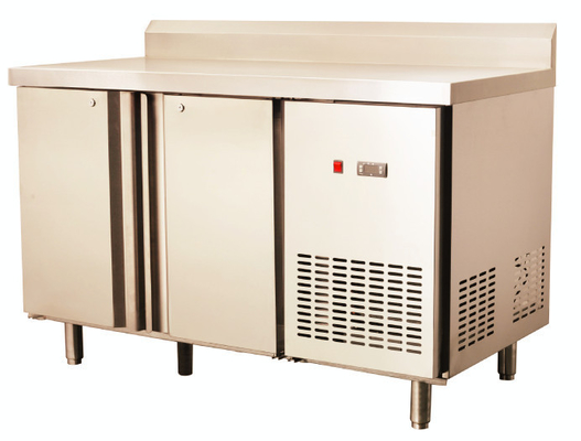 CE Approval Ventilated Cooling Pizza Prep Fridge For Hotel , 1355x700x850