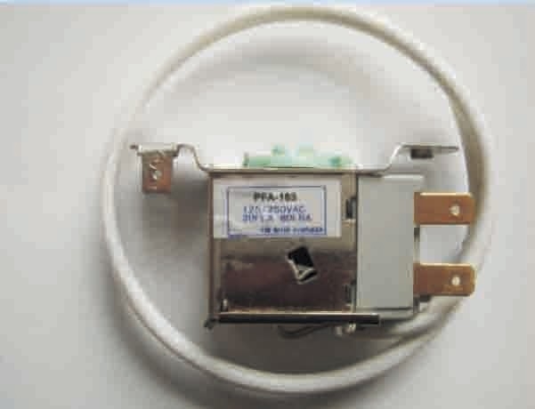 110-250V SPST Contact type Saginomiya series Freezer Thermostats With 200000 circle PFA-163
