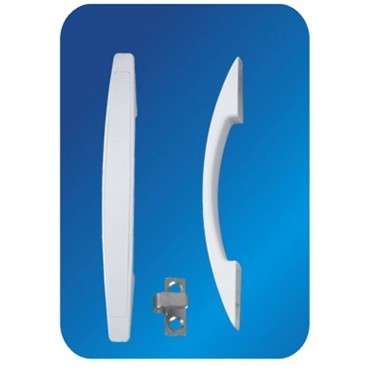 ABS White Or Gray Freezer Door Handle 250mm OEM Replacement Refrigerator Handles