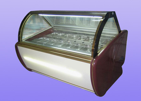 Ice Cream Display Fridges 20 Pans -22°C - 18°C Energy Saving
