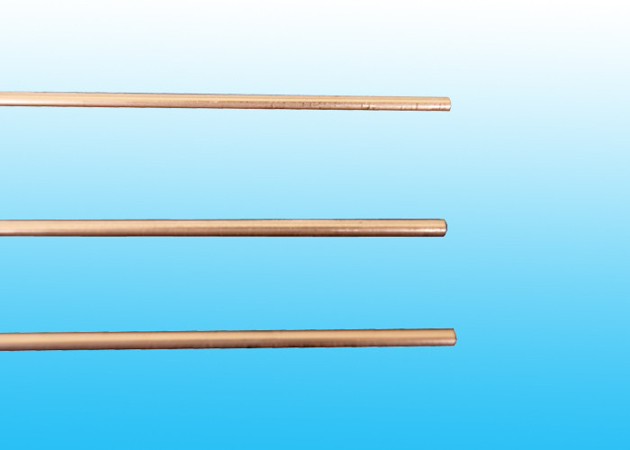Copper Coated Compressor Tubes , Double Wall Weld Pipes 3.6 * 0.5 mm